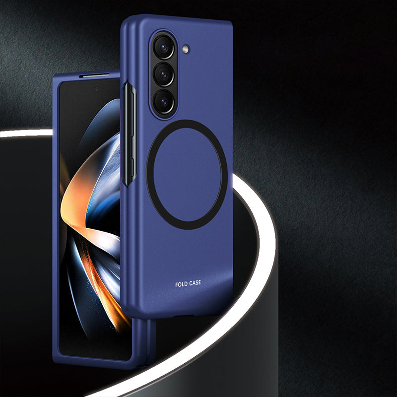 Frosted Magnetic Wireless Charging Case For Galaxy Z Fold Series