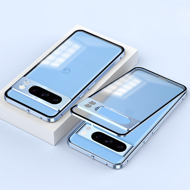 Single-Sided Buckle Metal Frame Case For Google Pixel Series