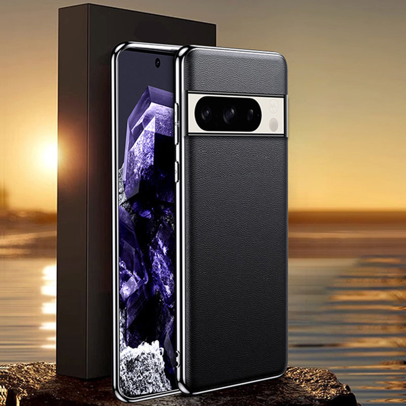Google Series | Leather Electroplated Mobile Phone Case