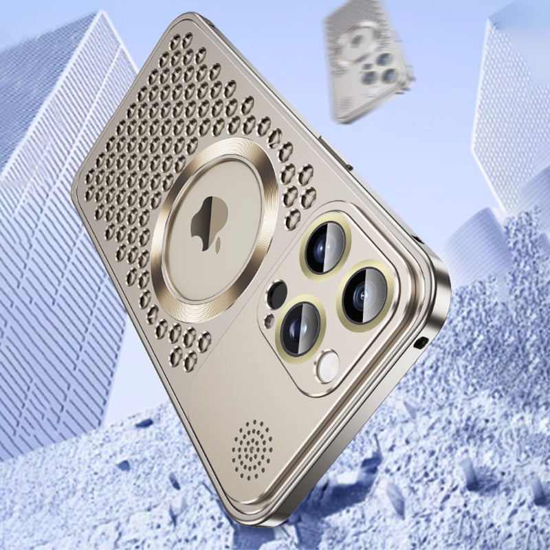 iPhone MagSafe Series | Metal Aromatherapy Phone Case