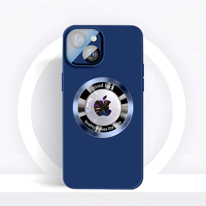 iPhone MagSafe Series | Slim Matte Cutout Logo Phone Case