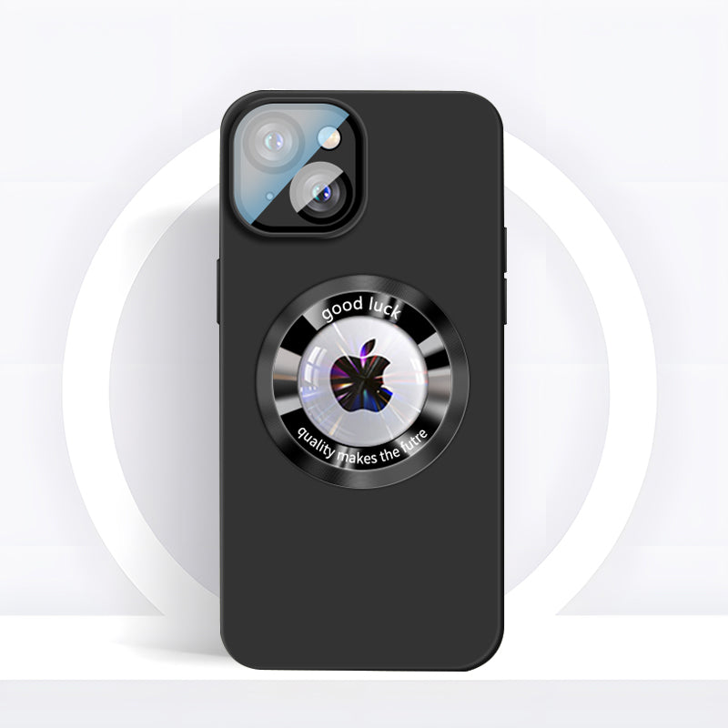 iPhone MagSafe Series | Slim Matte Cutout Logo Phone Case