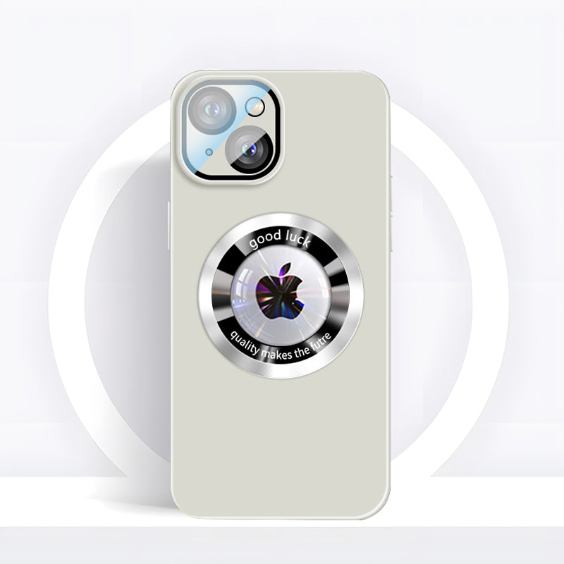 iPhone MagSafe Series | Slim Matte Cutout Logo Phone Case