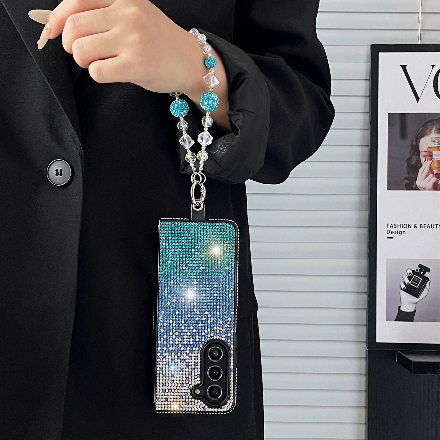 Luxury Diamond Case For Samsung Galaxy Z Fold Series