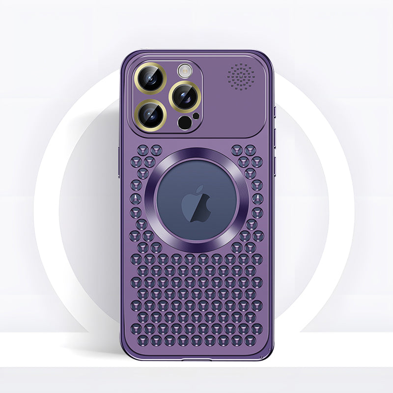 iPhone MagSafe Series | Metal Aromatherapy Phone Case