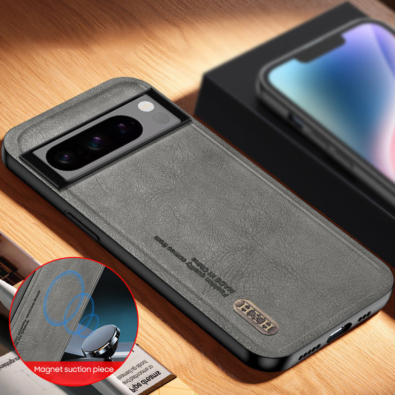 Google Series | Matte Leather Phone Case