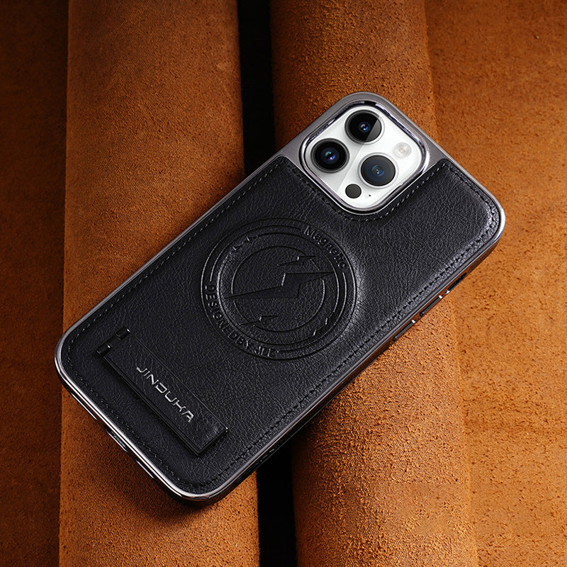 iPhone Series | Business Magsafe Leather Case with Stand