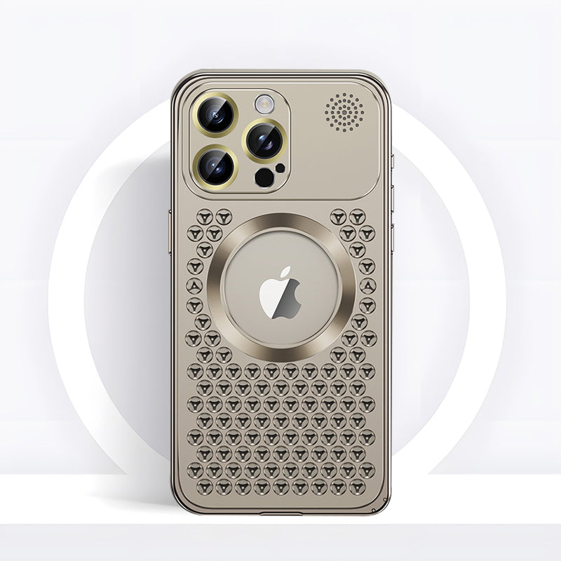 iPhone MagSafe Series | Metal Aromatherapy Phone Case