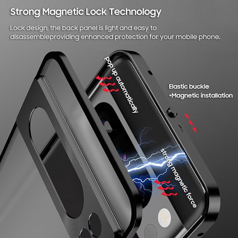 Single-Sided Buckle Metal Frame Case For Google Pixel Series