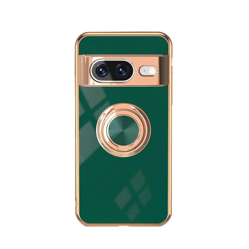 Google series | Electroplated Magnetic Ring Mobile Phone Case